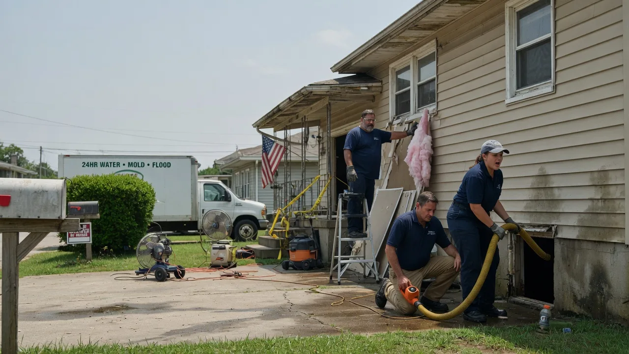 Water Damage Repair in Canaan, IN near me